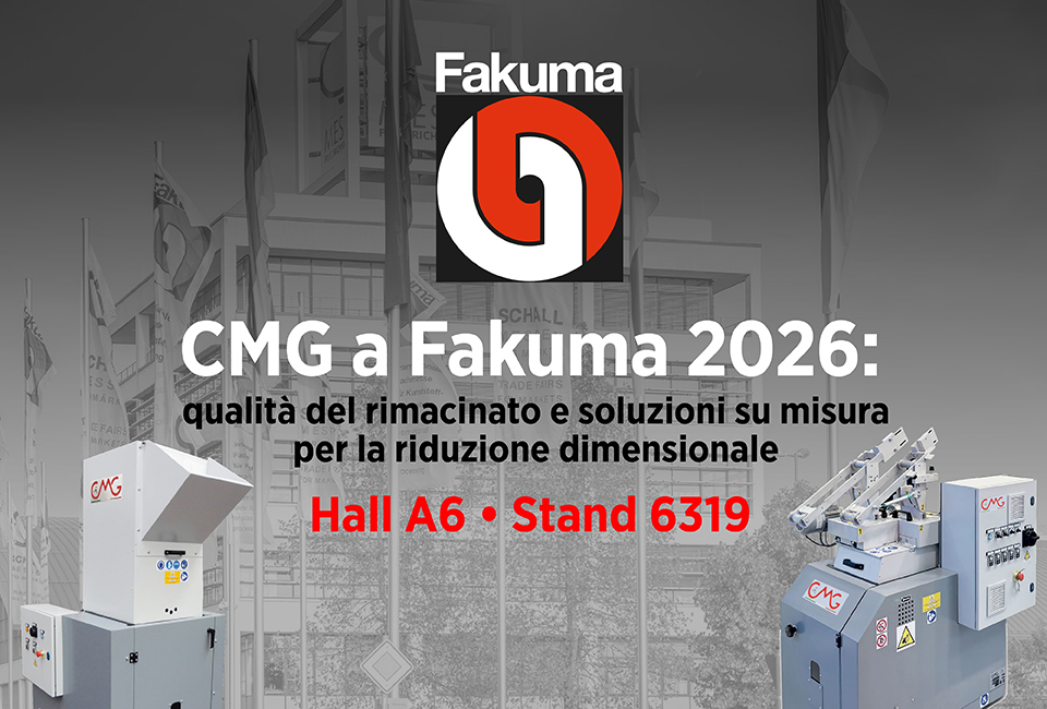 NEWS_CMG Granulators at Fakuma 2026
