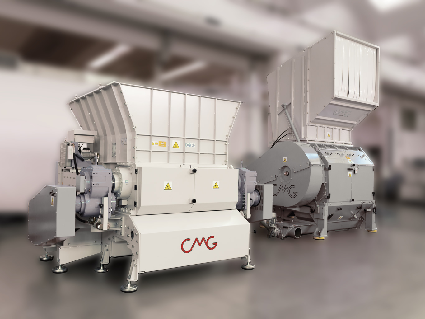 applications-riciclo-High capacity shredding and grinding system