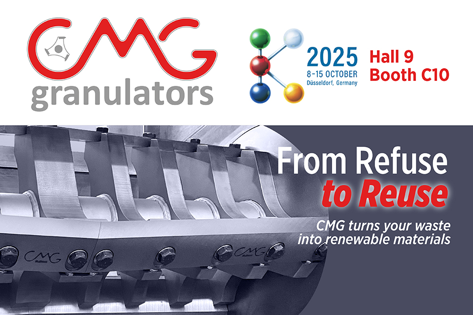 cmg granulators news k2025 press release